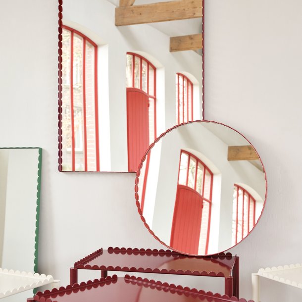HAY - Arcs Spejl 60 | Red