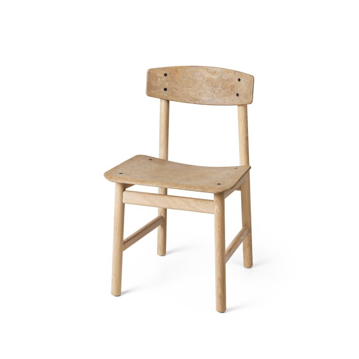Mater - Conscious Chair BM3162 | Sbebehandlet Eg og Coffee Waste Light