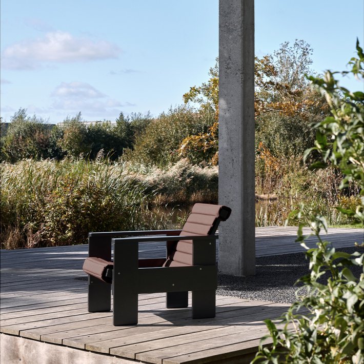 HAY - Quilted Hynde Til Crate Lounge Chair