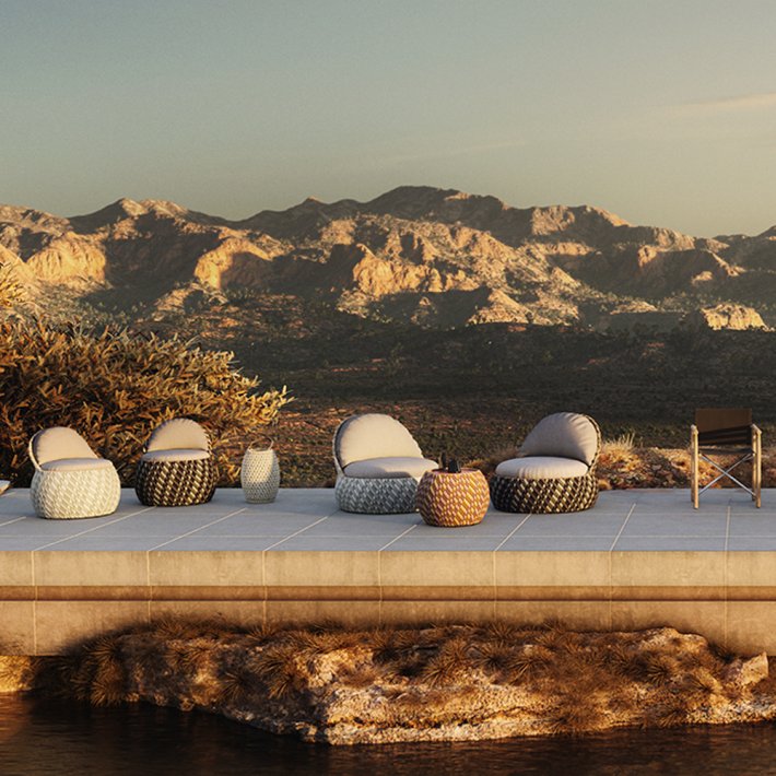 Dedon - Dala Lounge Chair I 167 Ibiza