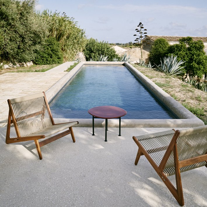 Gubi - Initial Outdoor Lounge Chair 