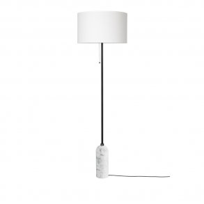 Gubi - Gravity Floor Lamp | White | White Marble