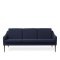 WARM NORDIC - Mr. Olsen 3. pers. sofa | Tekstil, rget eg