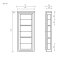 Lindebjerg Design - Wall-hung display cabinet | Color N4