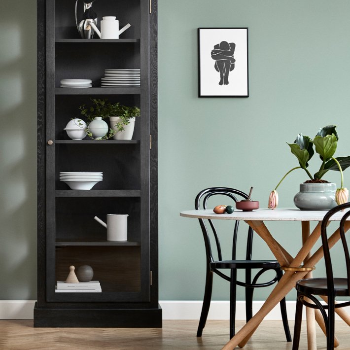  Lindebjerg Design - Vitrineskab | Dark Oak N1
