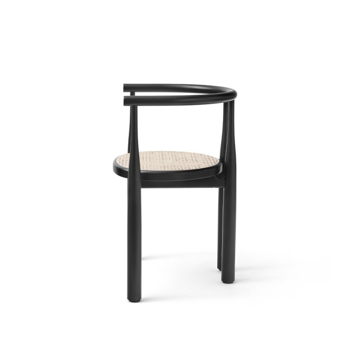 New Works - Bukowski Chair |  Black w. French Cane