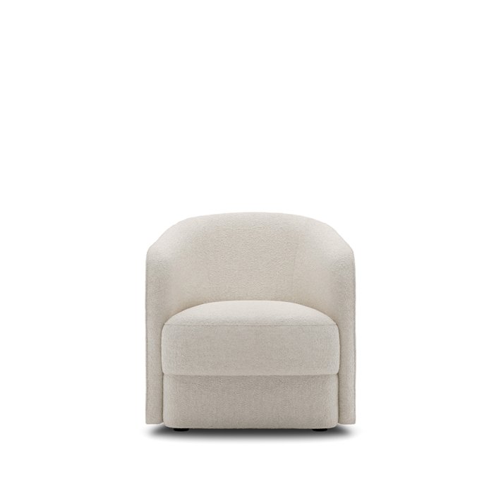 New Works - Covent Lounge Chair Narrow I W. Swivel Base
