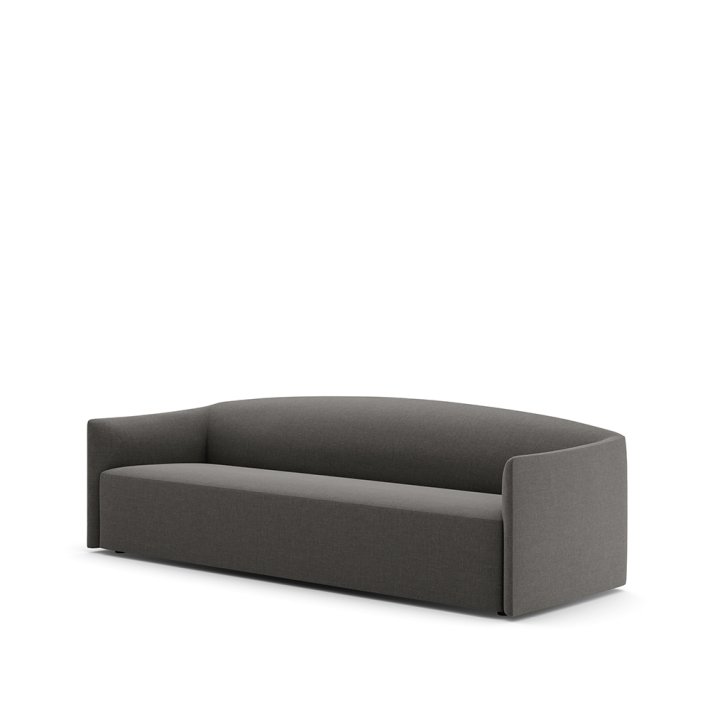 New Works - Shore Sofa 3 Seater Extended Base |Romo Ruskin Lava Rock