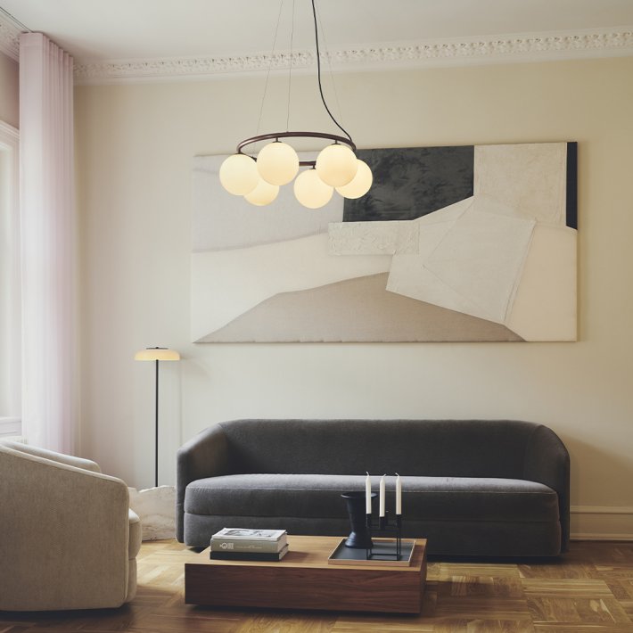 Nuura - Miira 6 Circular | Dark Bronze I Opal