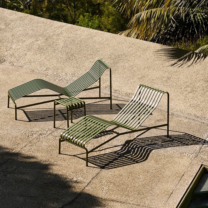 Hay - Palissade Chaise Longue