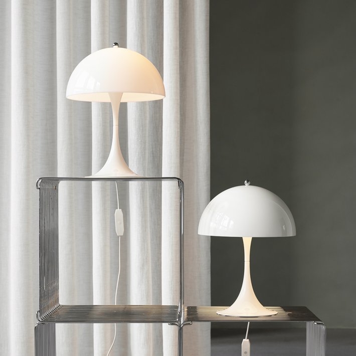 Louis Poulsen - Panthella 250 Table Lamp | Hvid opalt akryl