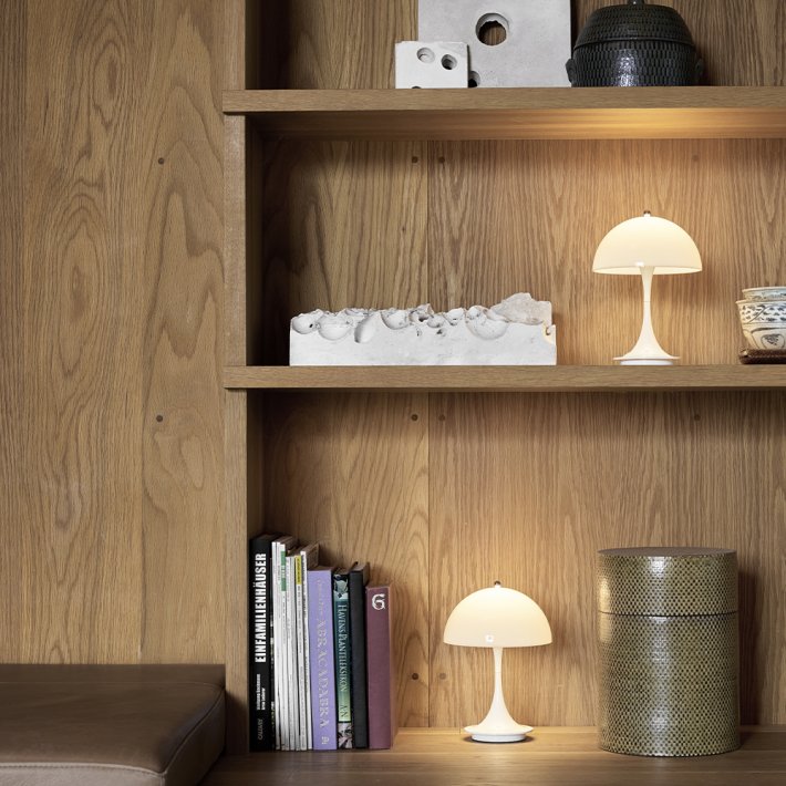 Louis Poulsen - Panthella 160 Portable | Hvid opalt akryl