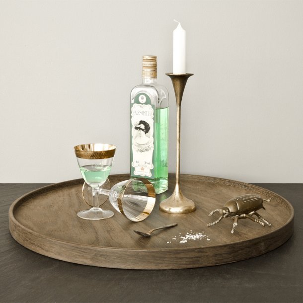 Brdr. Krger - BLLING Serveringsbakke | Rget egefinr | 60 cm