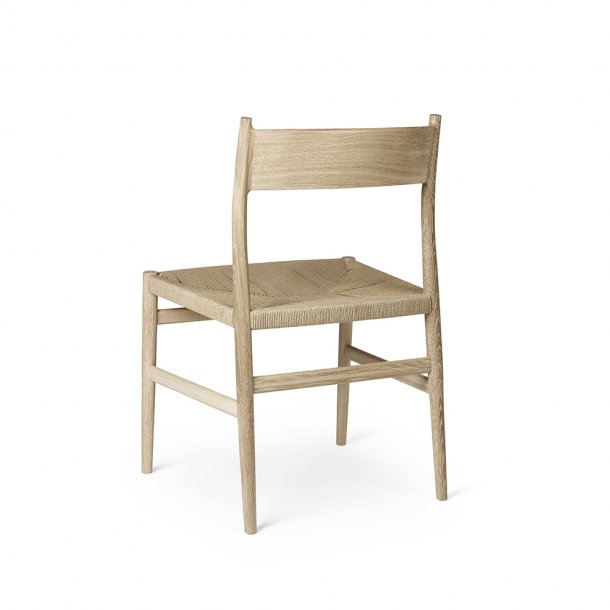 Brdr. Krger - Arv Spisebordsstol | Uden armln | Flettet sde | Massiv ryg