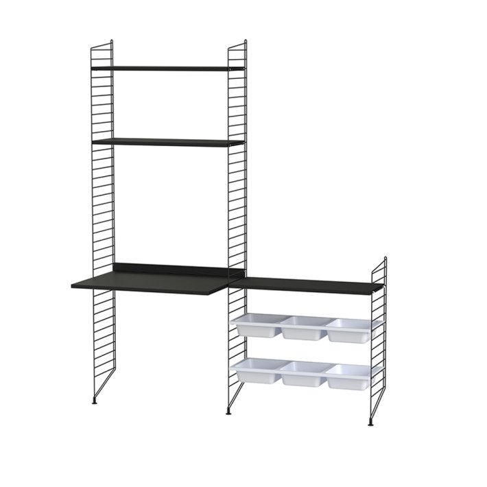 String - Bundle C E I Black Stained Ash/Black