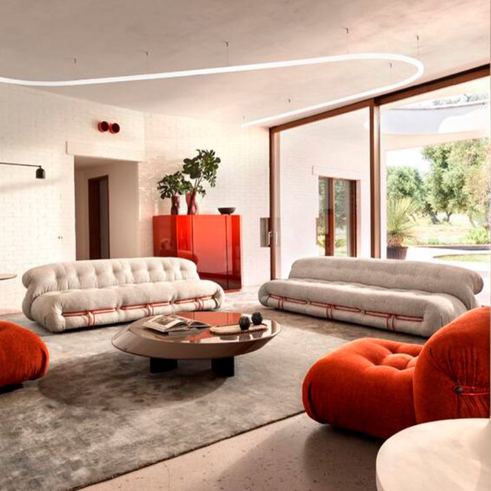 Cassina - Soriana Sofa | 3 Seater