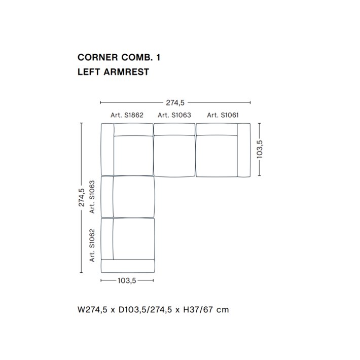 HAY - Mags Soft Sofa | Frdige kombinationer | Hjrnesofaer