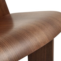 HAY - Chisel Lounge Chair | Water-Based Lacquered Walnut