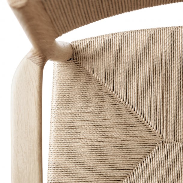 Brdr. Krger - Arv Spisebordsstol | Med armln | Flettet ryg &amp; sde