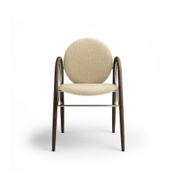 Brdr. Krger - Arkade Spisebordsstol | Fuldpolstret | Eg rget