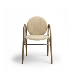 Brdr. Krger - Arkade Spisebordsstol | Fuldpolstret | Eg klar voks olieret