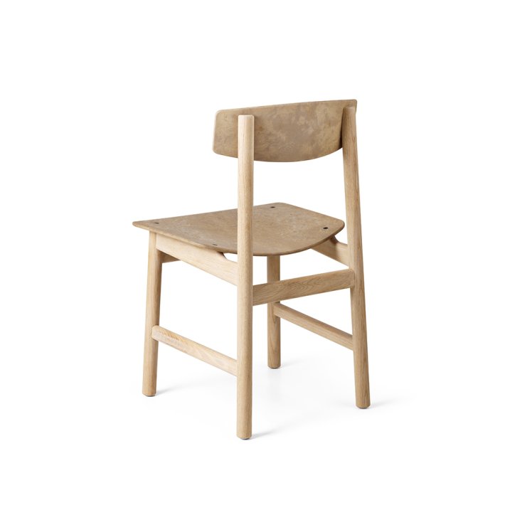 Mater - Conscious Chair BM3162 | Sbebehandlet Eg og Coffee Waste Light