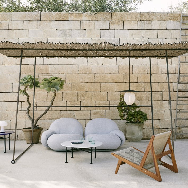 Gubi - Initial Outdoor Lounge Chair 