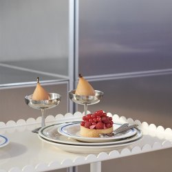 HAY - Arcs Trolley Low | Egg-Shell