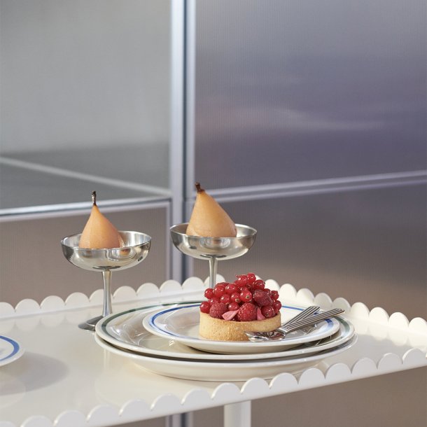 HAY - Arcs Trolley Low | Egg-Shell