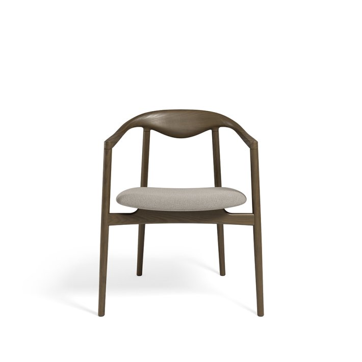 Brdr. Kr�ger - Jari Dining Chair I Fully upholstered I Fumed oak