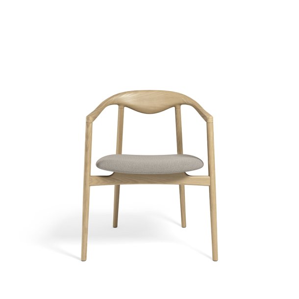 Brdr. Krger - Jari Spisebordsstol I Fuldpolstret I Eg klar voks olieret