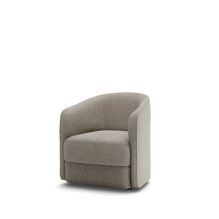 New Works - Covent Lounge Chair Narrow I W. Swivel Base
