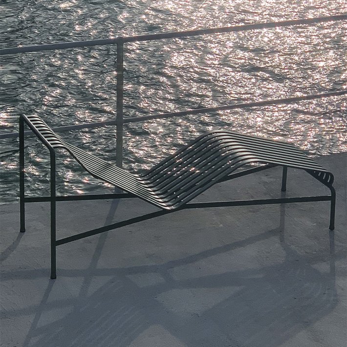 Hay - Palissade Chaise Longue