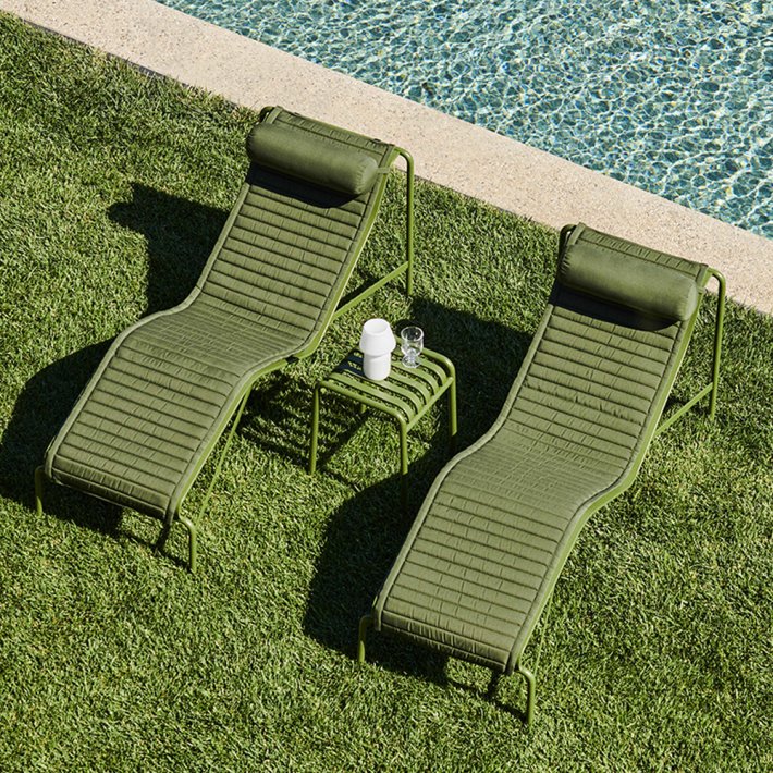 Hay - Palissade Chaise Longue | Headrest Cushion