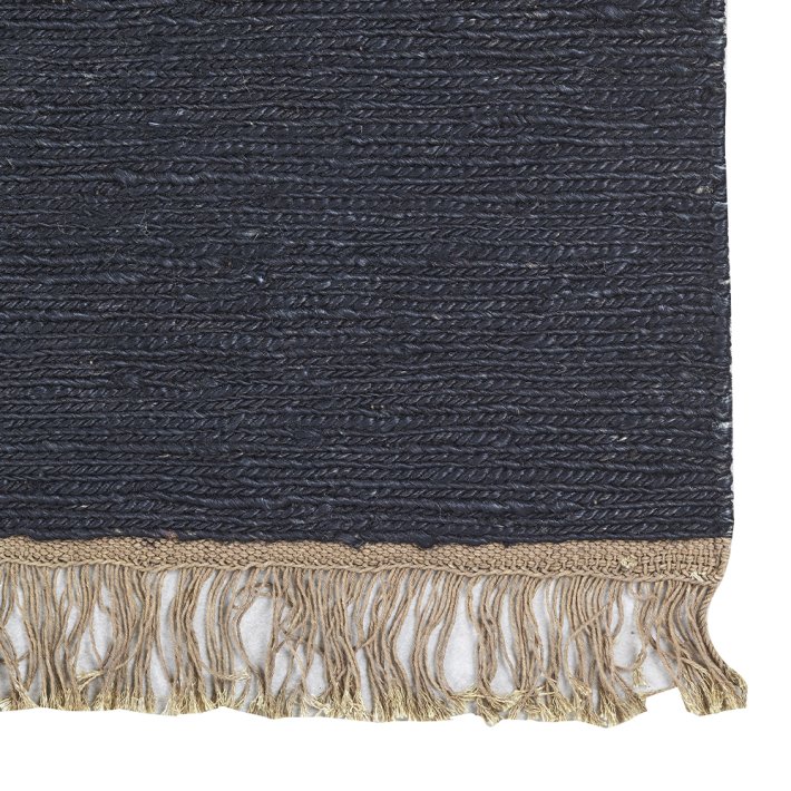 Massimo - Sumace | Black m. frynser | 250 x 300 cm