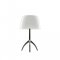 Foscarini - Lumiere | Table | Piccola | On/off | White, Black chrome
