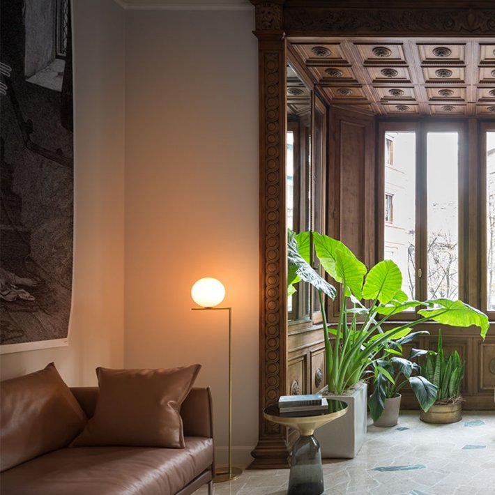 Flos - IC light F1 | Brushed brass