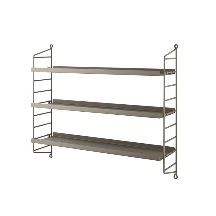 String - Pocket | Metal | Taupe/Taupe