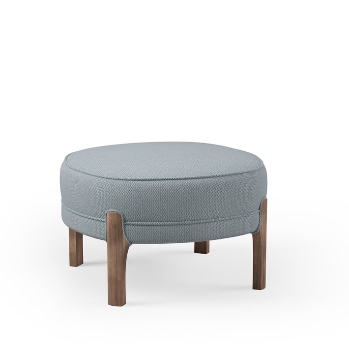 Warm Nordic - Cocktail Lounge Pouf | Smoked Oak