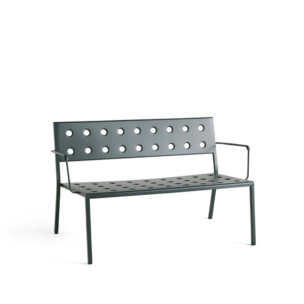 HAY - Balcony Lounge Bench W. Armrest