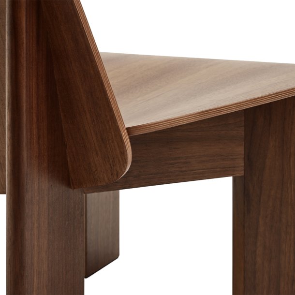 HAY - Chisel Lounge Chair | Water-Based Lacquered Walnut