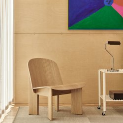 HAY - Arcs Trolley Low | Egg-Shell