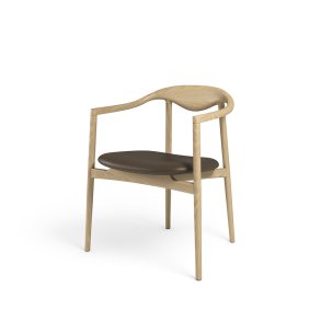 Brdr. Krüger - Jari Spisebordsstol I Fuldpolstret I Eg klar voks olieret