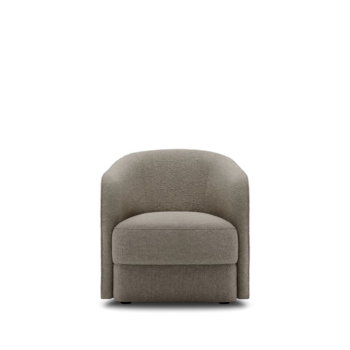 New Works - Covent Lounge Chair Narrow I W. Swivel Base