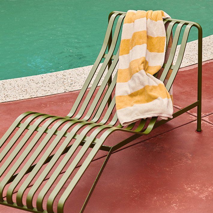 Hay - Palissade Chaise Longue