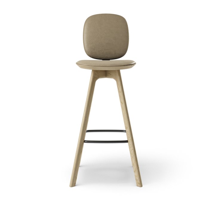 Brdr. Kr�ger - Pauline Comfort Bar Stool | Wooden Frame