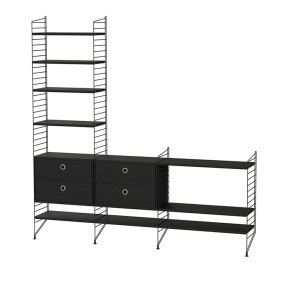 String - Bundle L J I Black Stained Ash/Black