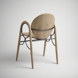 Brdr. Krger - Arkade Spisebordsstol | Finr