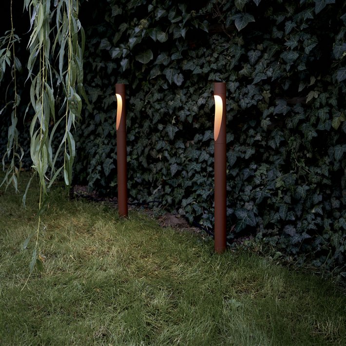 Louis Poulsen - Flindt Garden Pullert | H�j | Uden adapter |&nbsp;Corten | LED 2700K 6.2W | Anker