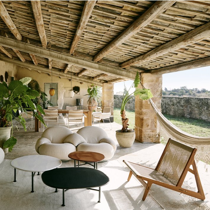 Gubi - Initial Outdoor Lounge Chair 